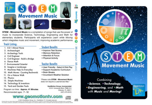 GeoMotion STEM - Movement Music - Full Wrap
