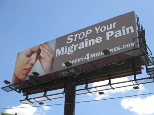 Stomp Your Migraine Pain - Billboard