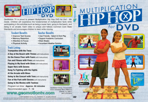 Multiplication Hip Hop DVD - Full Wrap
